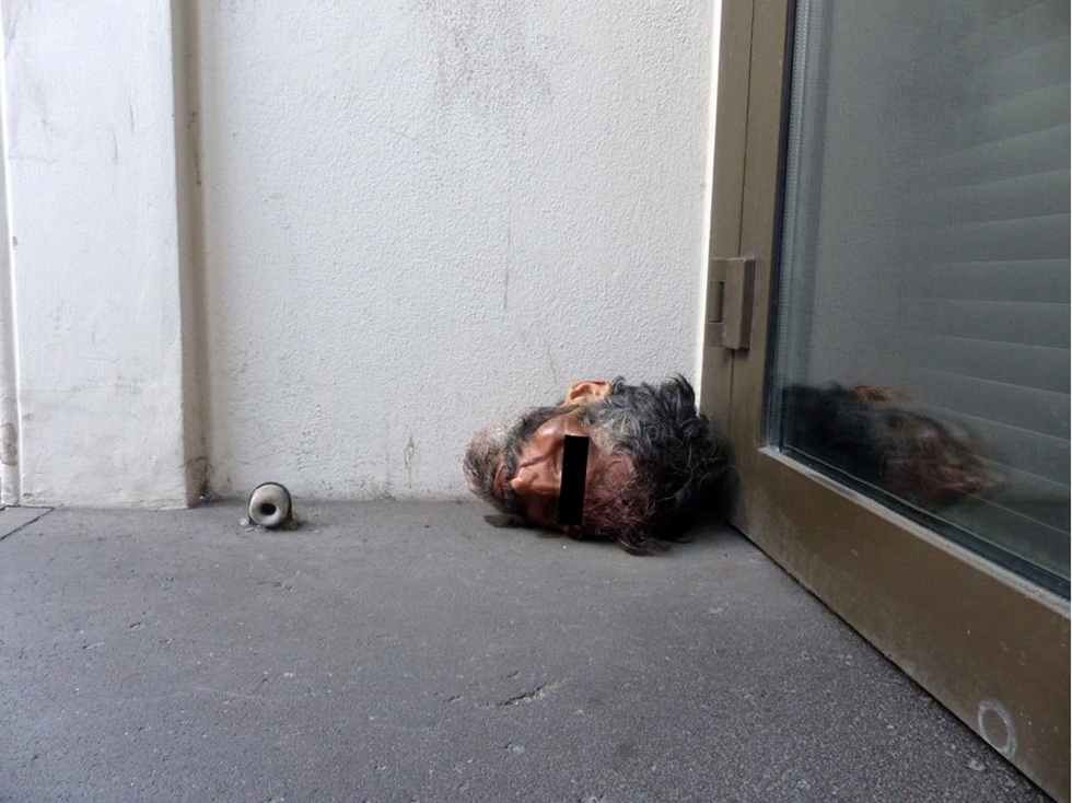 Postmortem mutilation in a case of natural death