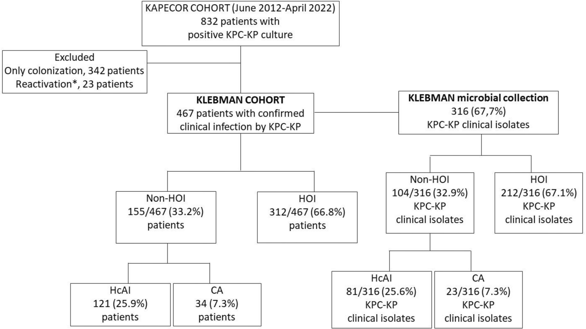 Incidence, clinical and genomic trends of hospital- and Non-hospital-onset KPC-producing Klebsiella pneumoniae infections before and during the COVID-19 era: a ten-year interrupted time series study