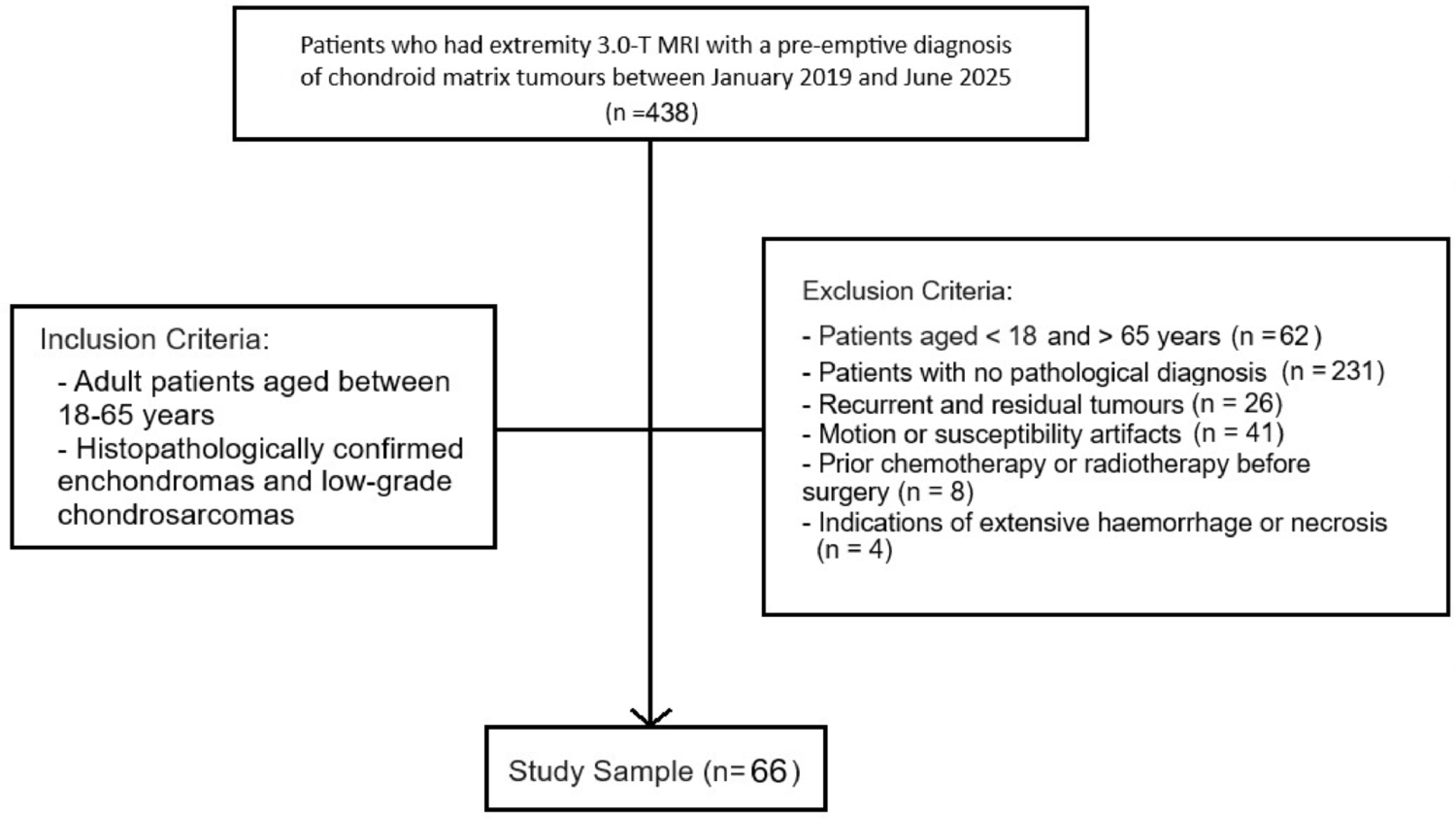 The radiomics fingerprint of cartilage tumours: radiomics-based MRI differentiation of enchondroma and atypical cartilaginous tumour