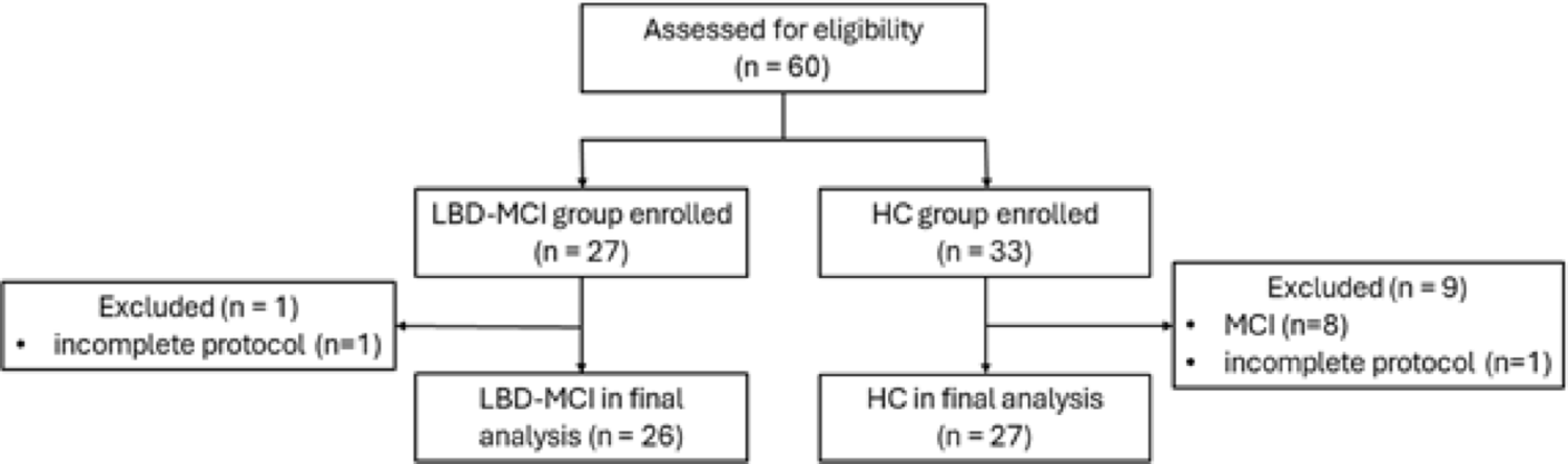 Language network disruption in patients with Lewy body diseases