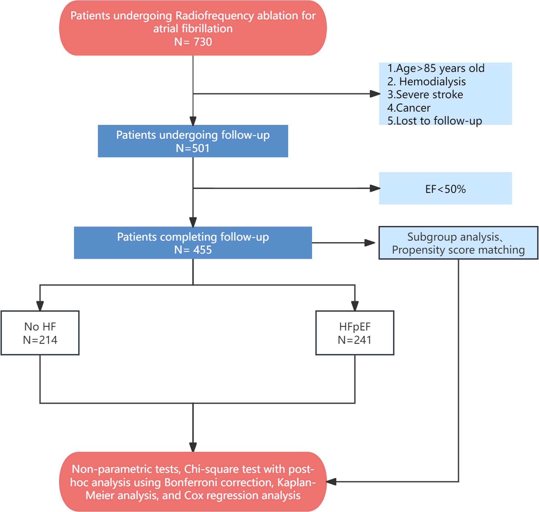 Heart Failure with Preserved Ejection Fraction as a Risk Factor for Atrial Fibrillation Recurrence after Ablation
