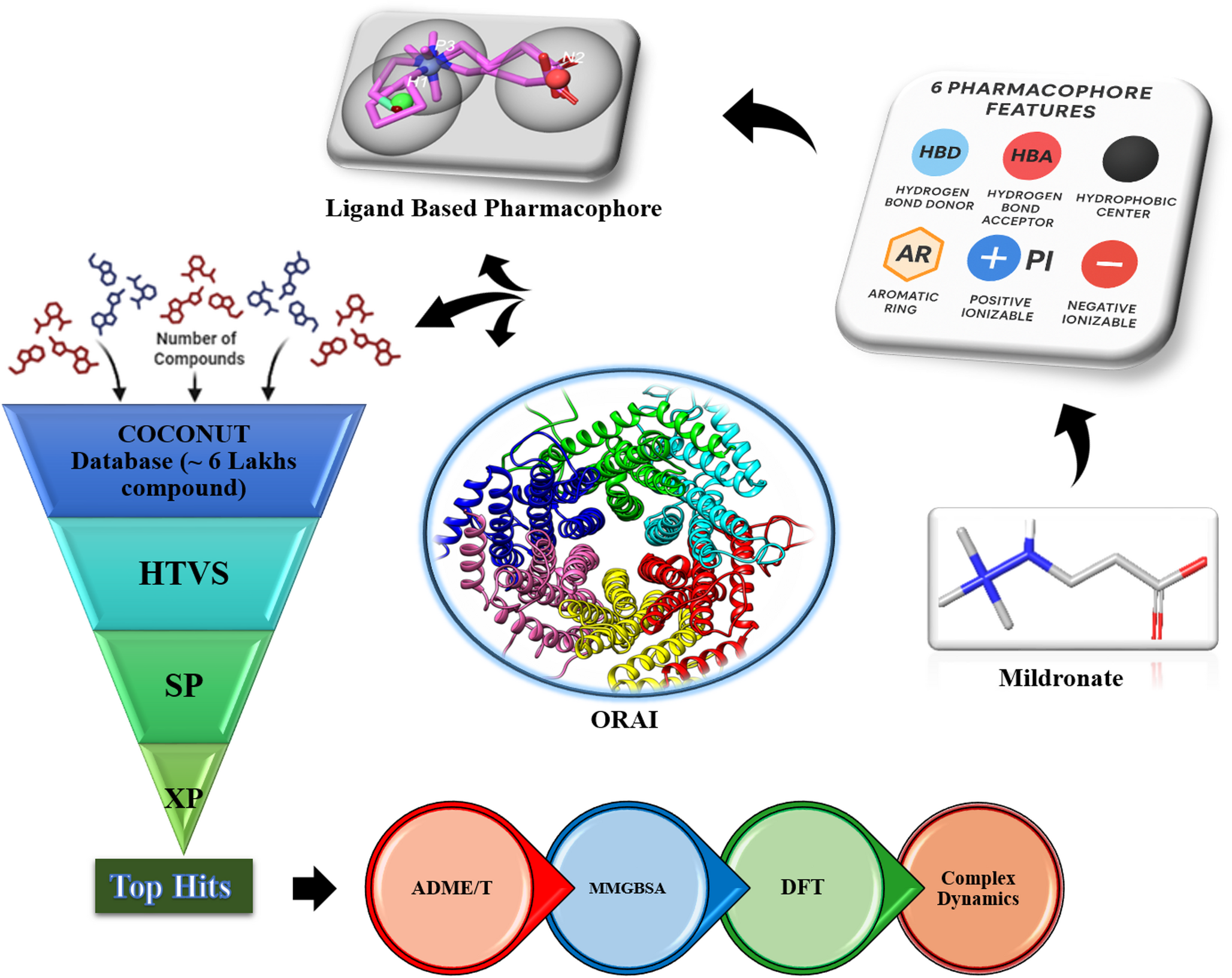 Targeting ORAI1-Mediated Calcium Influx in Triple-Negative Breast Cancer: A Computational Drug Discovery Approach