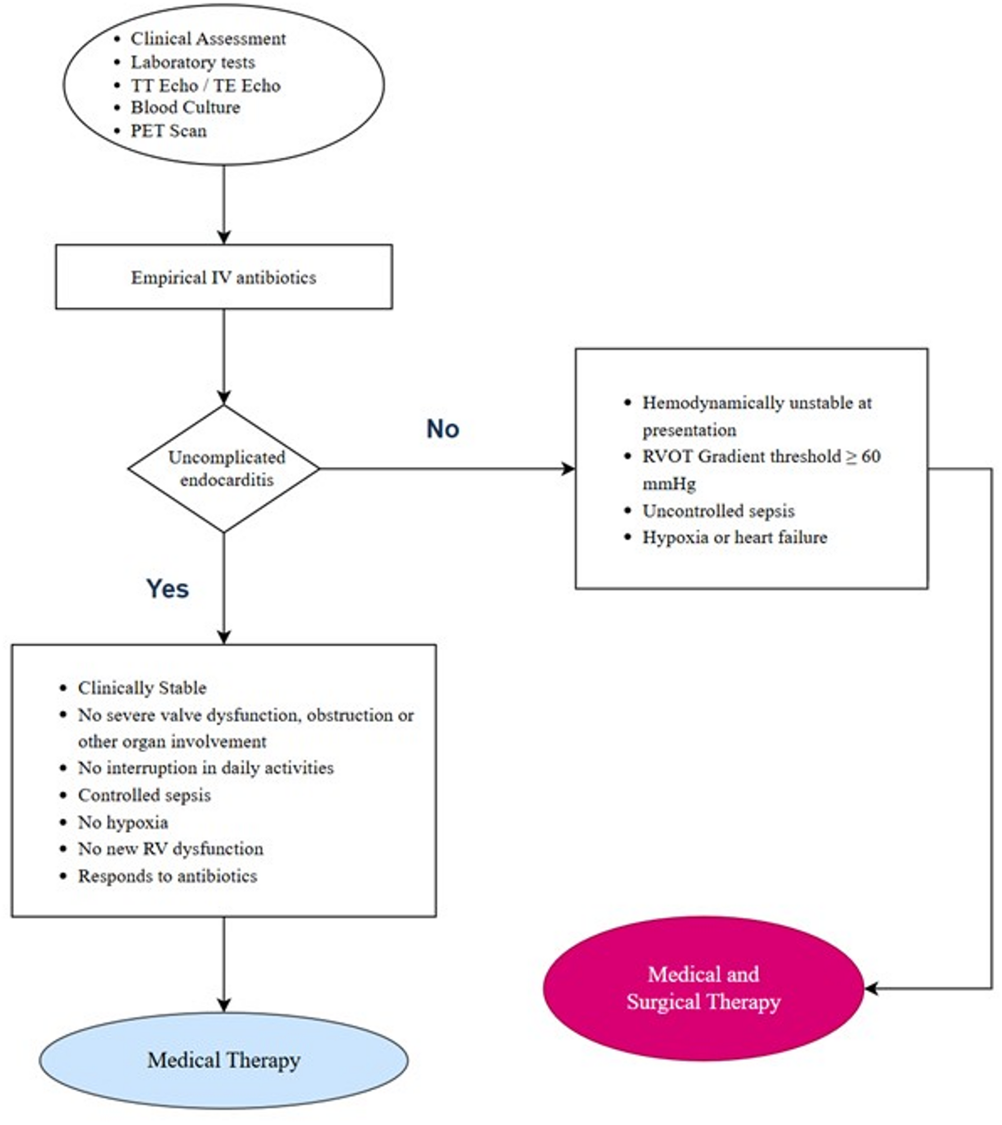 Medical Versus Surgical Therapy of Infected Percutaneous Pulmonary Valve