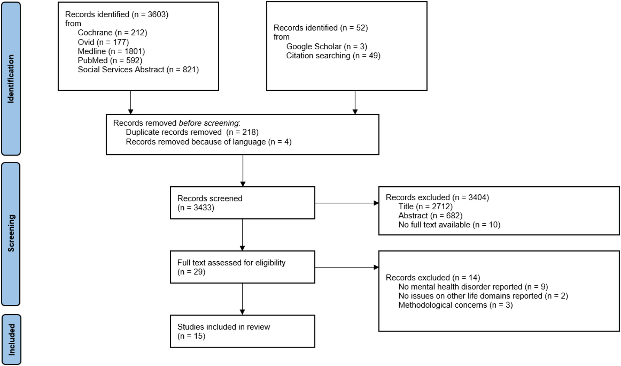Beyond the sum of its parts: a scoping review on complex mental health care needs
