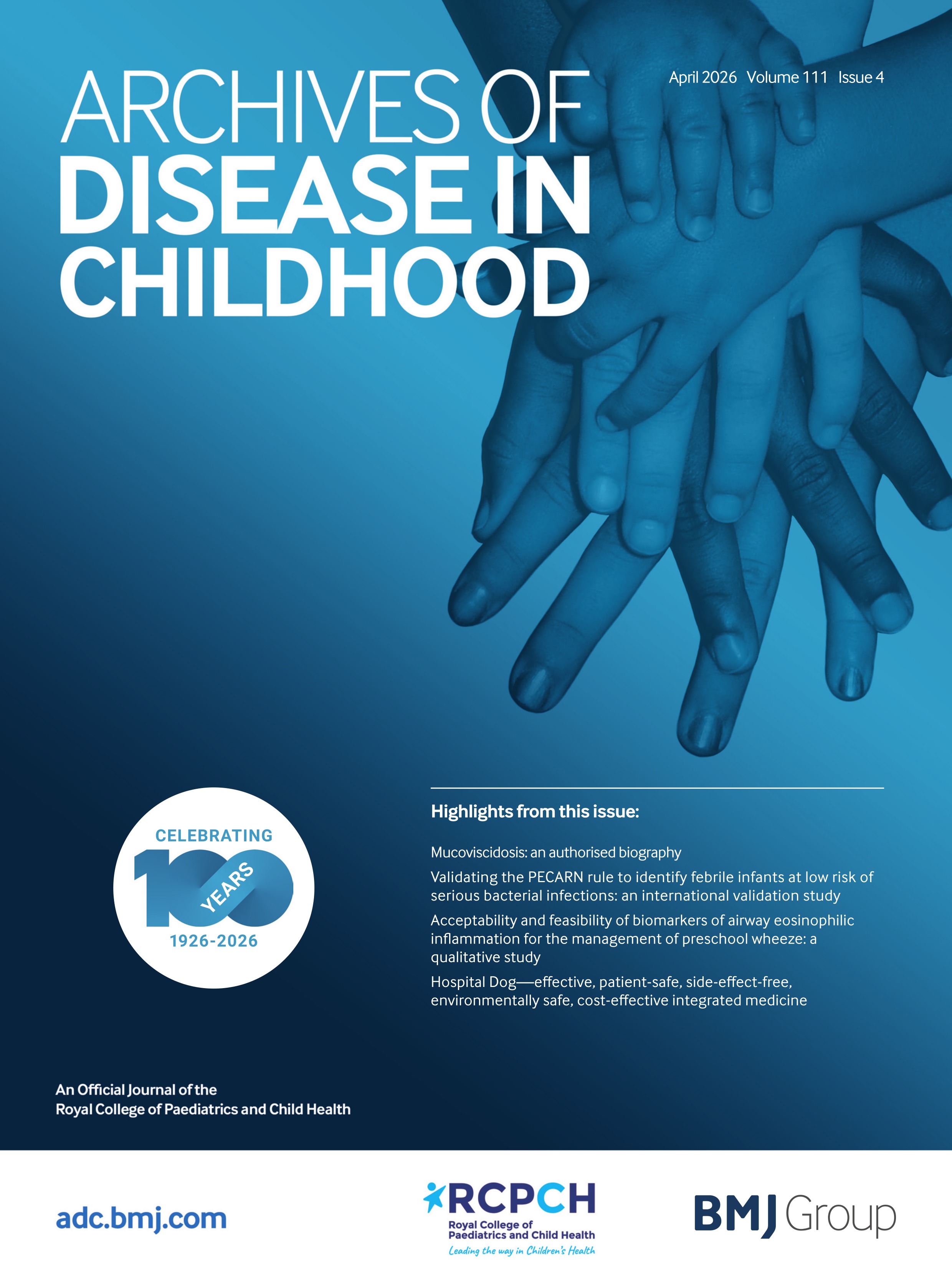 One hundred years of clinical law: The family, the child and their doctor. (2) The child and her doctor
