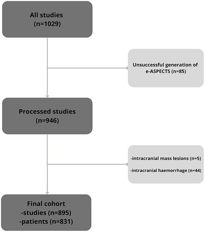 Assessing the eligibility of Brainomix e-ASPECTS for acute stroke imaging
