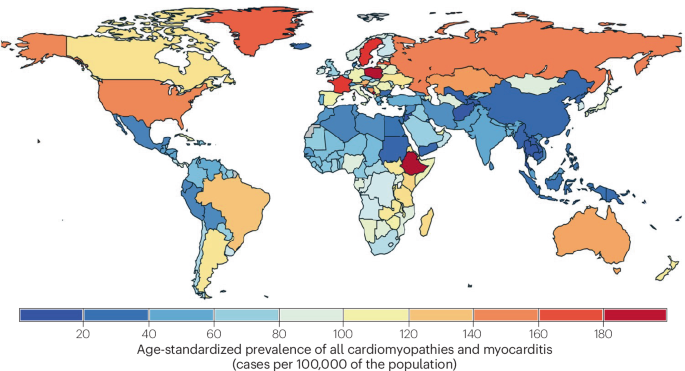 Epidemiology of non-ischaemic dilated cardiomyopathy