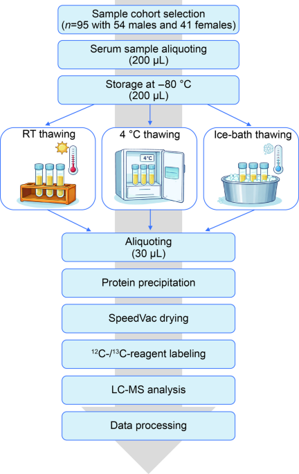 Comparative Evaluation of Three Serum Thawing Methods and Their Effects on Metabolome Integrity and Biomarker Discovery