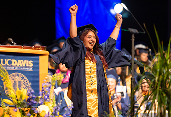 School of Nursing honors graduates and certificate recipients at commencement