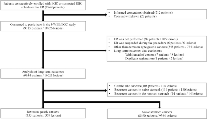 Clinical outcomes of endoscopic resection for remnant gastric cancer: a multicenter prospective cohort study