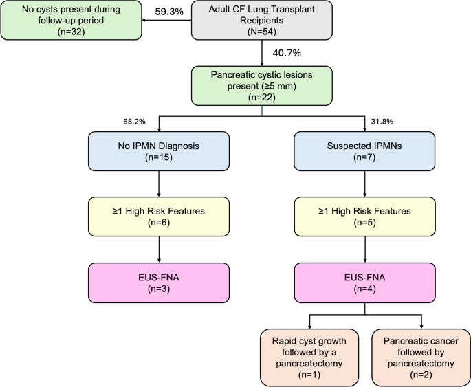 A Single-Center Retrospective Cohort Review of Pancreatic Cysts and Malignancy in Cystic Fibrosis Lung Transplant Recipients