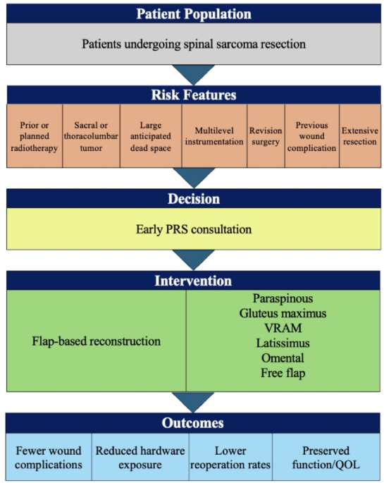 Plastic and reconstructive surgery in spinal sarcoma resection: a review of indications, techniques, and outcomes