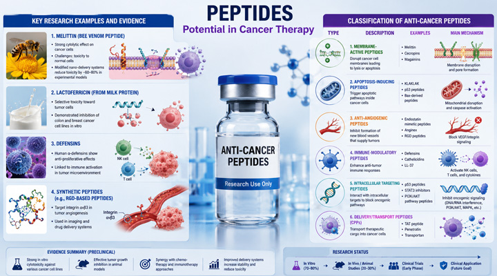 Peptides and Their Anti-Cancer Effects