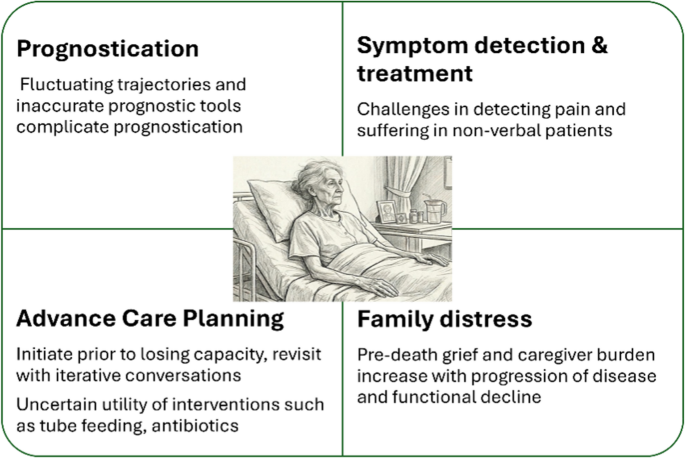 End-of-life and Palliative Care in Dementia: An Overview for Clinicians