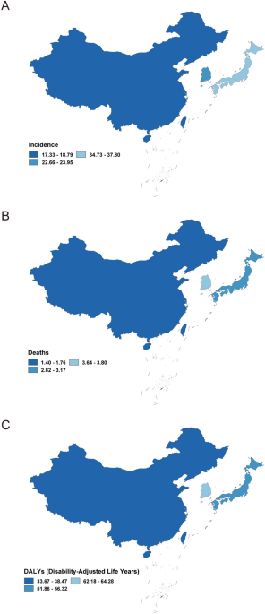 Chronic kidney disease due to hypertension in China, Japan, and the Republic of Korea: trends from the Global Burden of Disease Study 1990–2023
