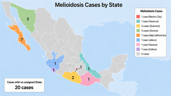 Melioidosis in Mexico: Description of the Disease, Review of Human Cases, and Public Health Impact