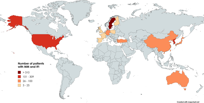 Global Epidemiology of Fungal Infections in Patients With Multiple Myeloma: A Systematic Review