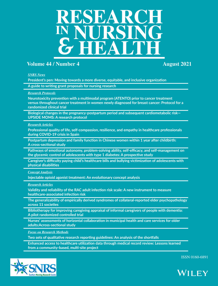 Diversity, equity, and inclusivity at Research in Nursing and Health