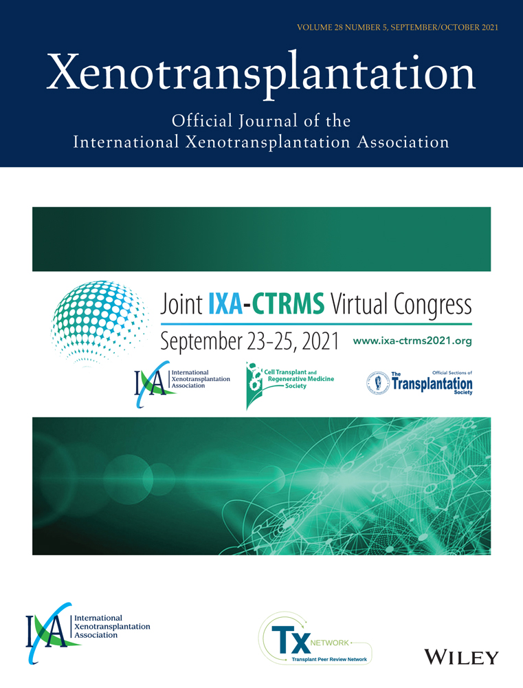 Updateon xenotransplantation for May/June 2021