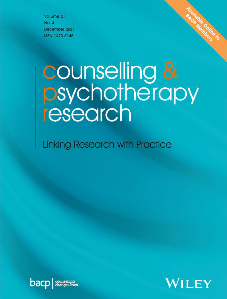 Therapists' perspectives on working with clients taking psychiatric drugs: Findings from a mixed‐methods survey