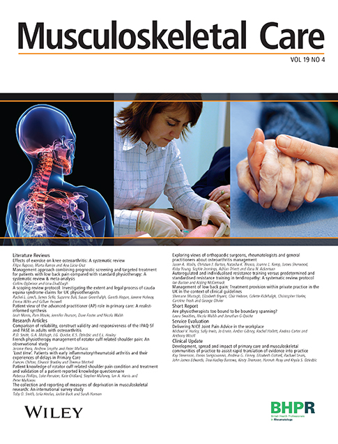 Effects of exercise on knee osteoarthritis: A systematic review