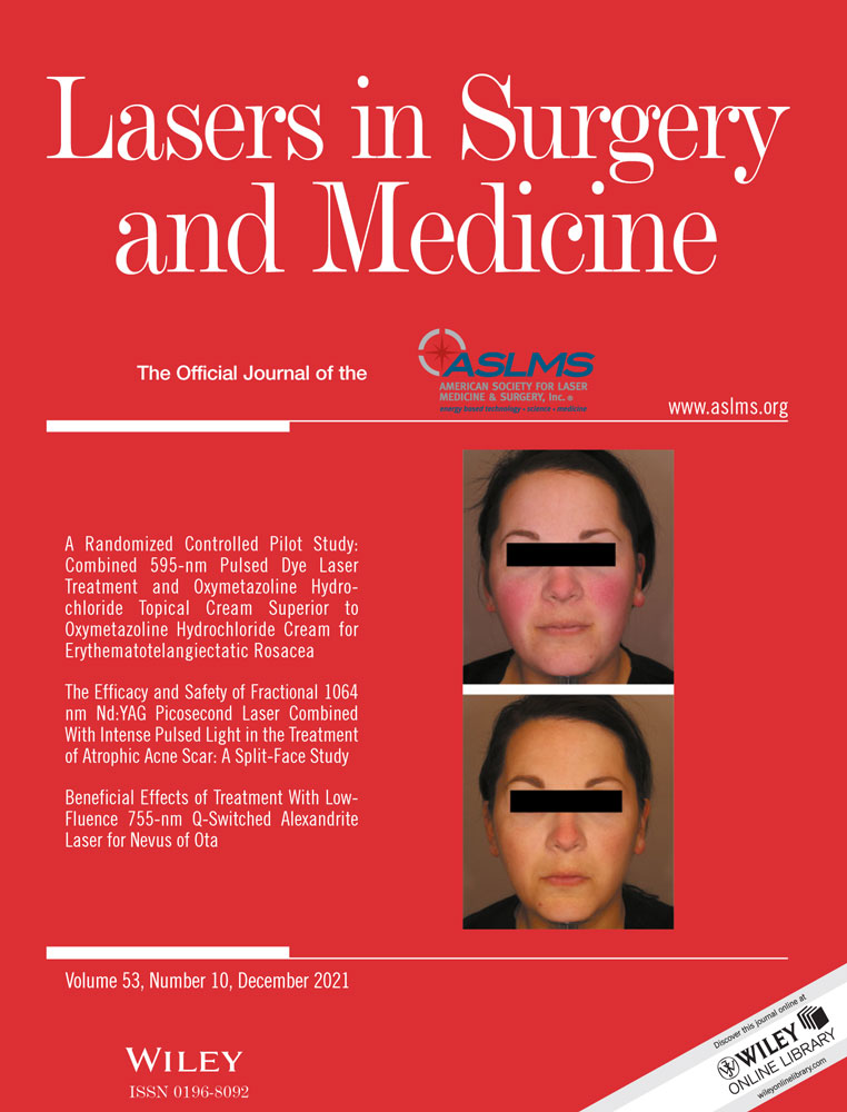 Fractional laser‐assisted administration of human umbilical cord mesenchymal stem cells to reduce hypertrophic scars in rabbit ears