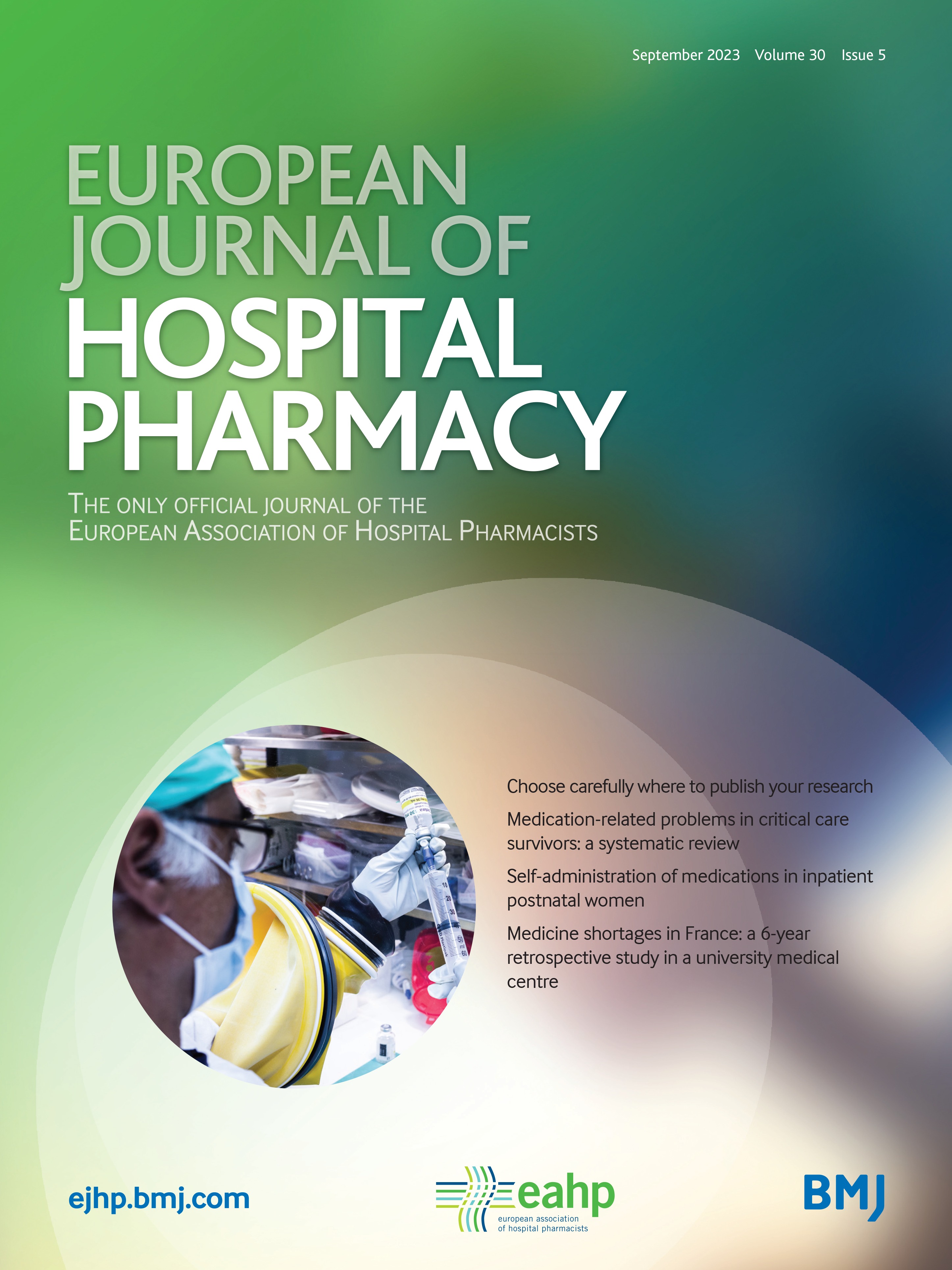Hazardous medicinal products