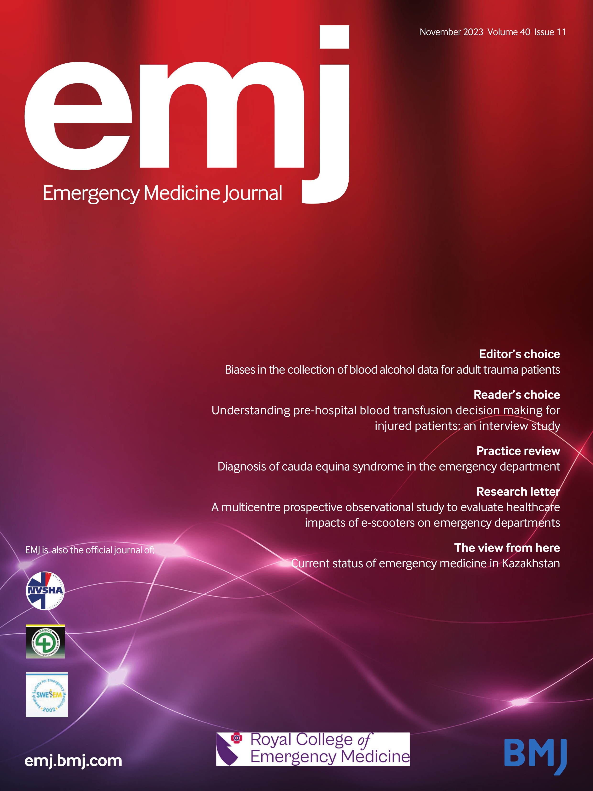 Addressing biases in alcohol testing for trauma patients: what is the solution?